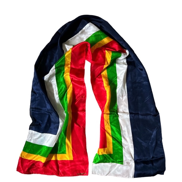 Vintage 80’s Liz Claiborne Silk Scarf 53” Long 10” Wide - Picture 5 of 5